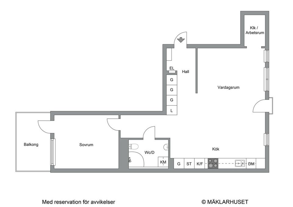 Bostadsrätt, Klädesvägen 32, Brommaplan, Stockholm
