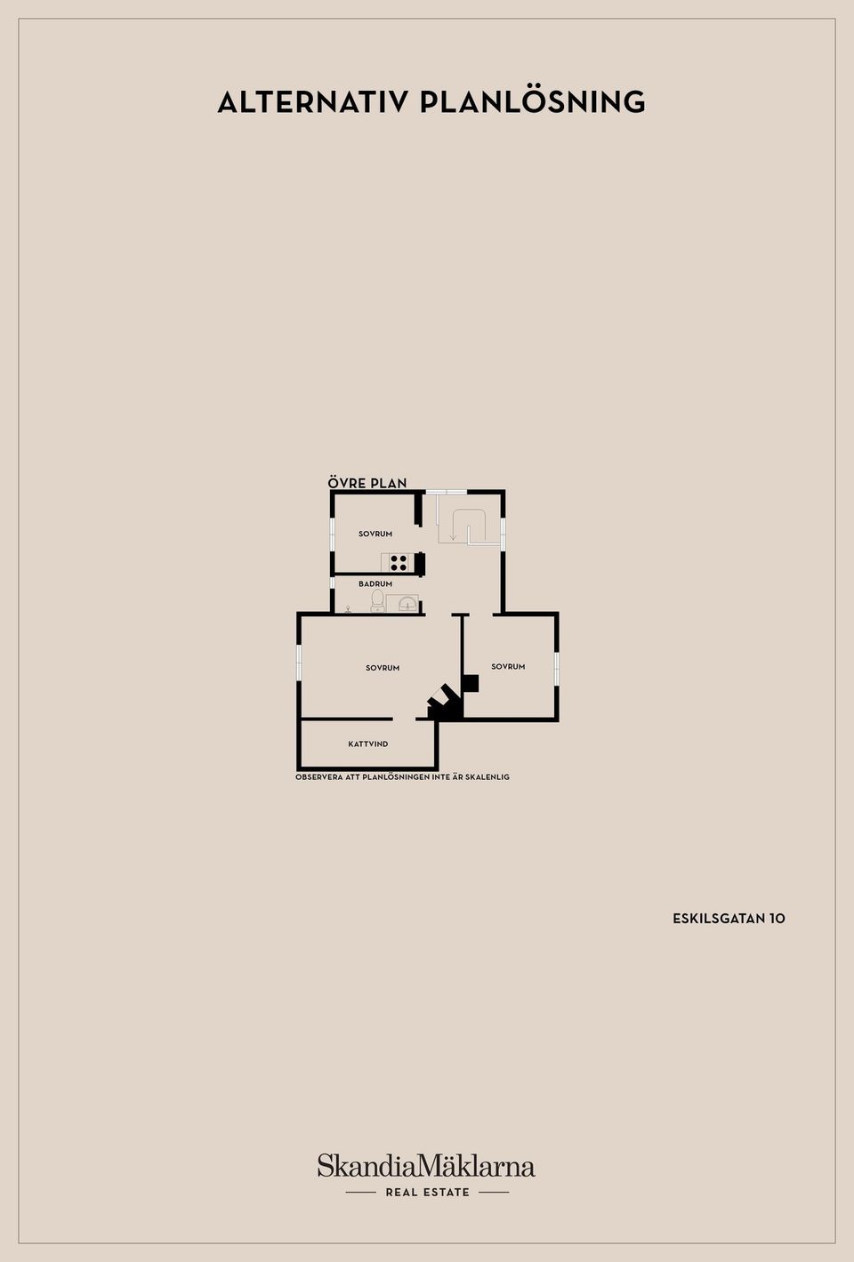 Villa, Eskilsgatan 10, Centralt/Domkyrkan, Strängnäs