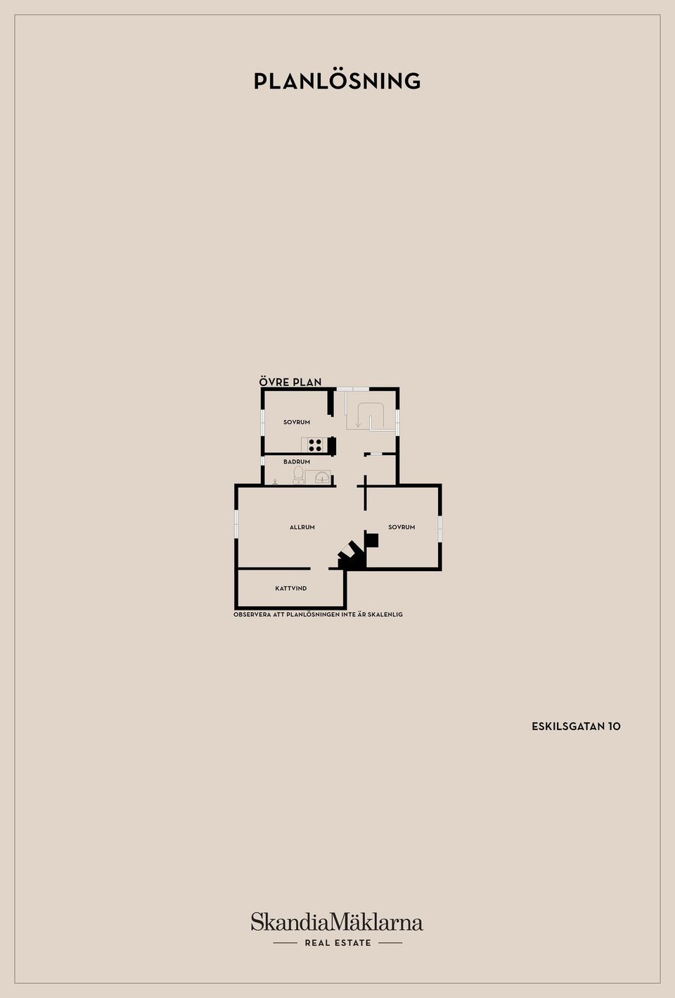 Villa, Eskilsgatan 10, Centralt/Domkyrkan, Strängnäs