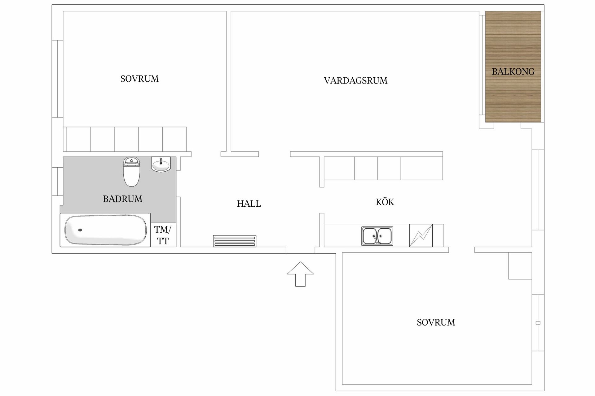 Bostadsrätt, Sägengatan 27, Hisings Backa, Göteborg