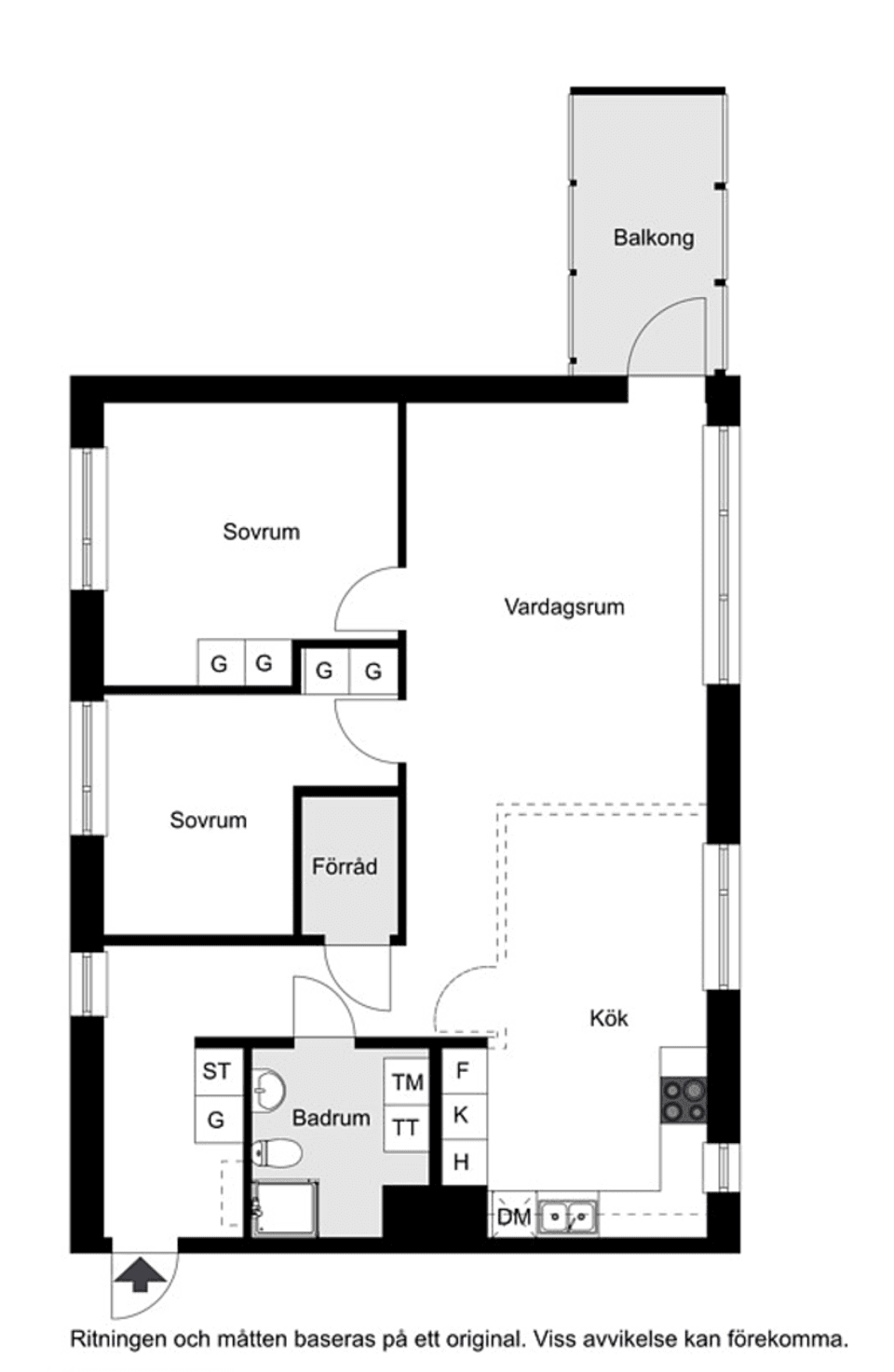 Bostadsrätt, Bällstavägen 62, 3 tr., Bromma / Annedal, Stockholm