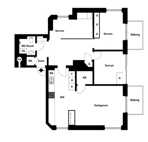 Bostadsrätt, Kungsholmsgatan 15, Kungsholmen, Stockholm