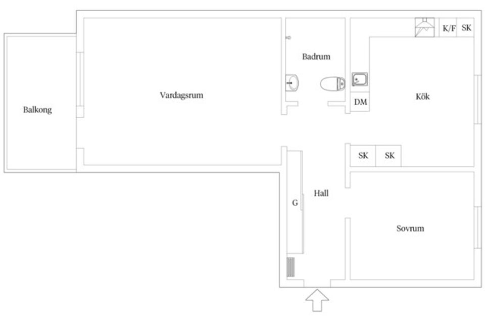 Bostadsrätt, Skolvägen 6, Ytterby, Kungälv