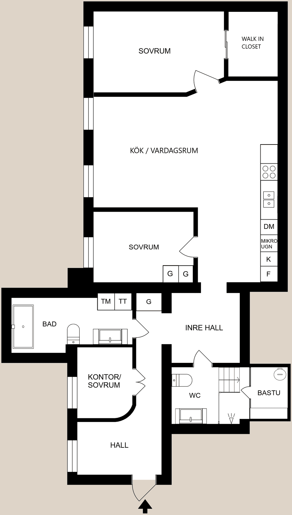 Bostadsrätt, Plankgatan 52, Centralt - Folkparken, Norrköping