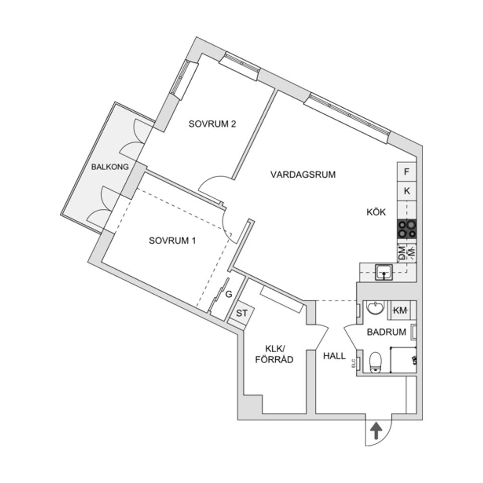 Bostadsrätt, Karlavagnsgatan 1, Lindholmen Norra Älvstranden, Göteborg