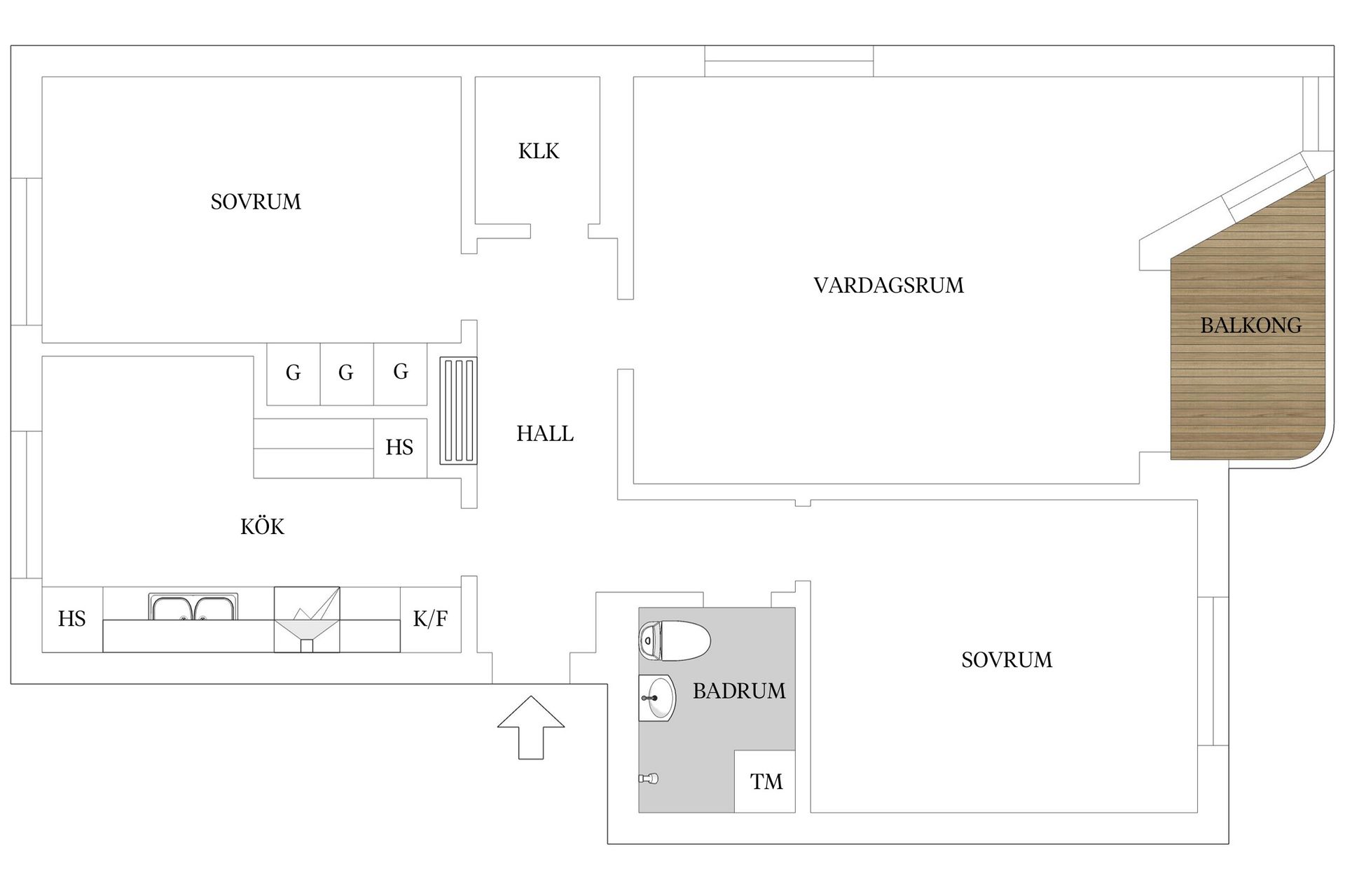 Bostadsrätt, Pär Lagerkvists Väg 10B, Norr, Växjö
