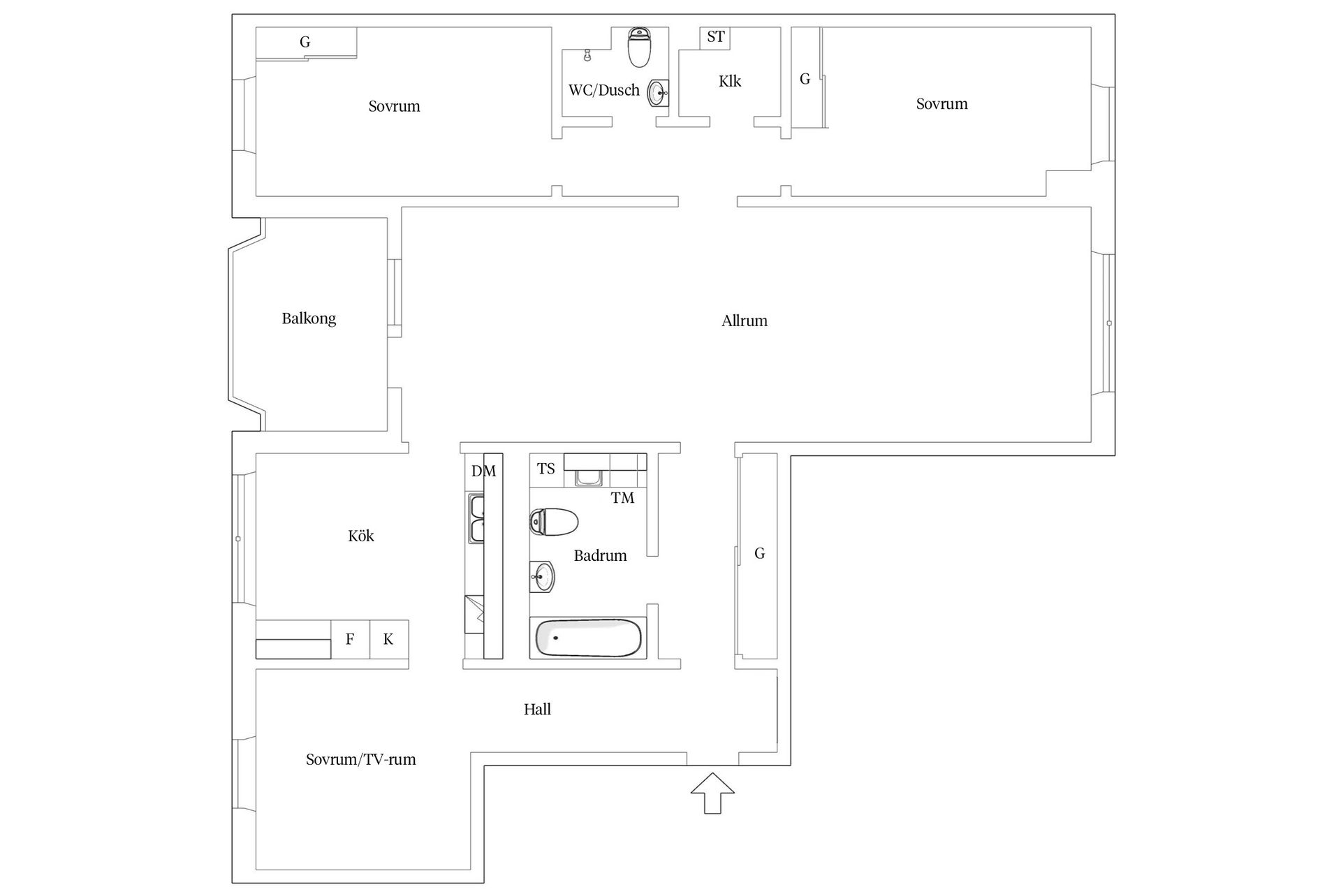 Bostadsrätt, Ängsvägen 14, Kristianstad Centrum, Kristianstad