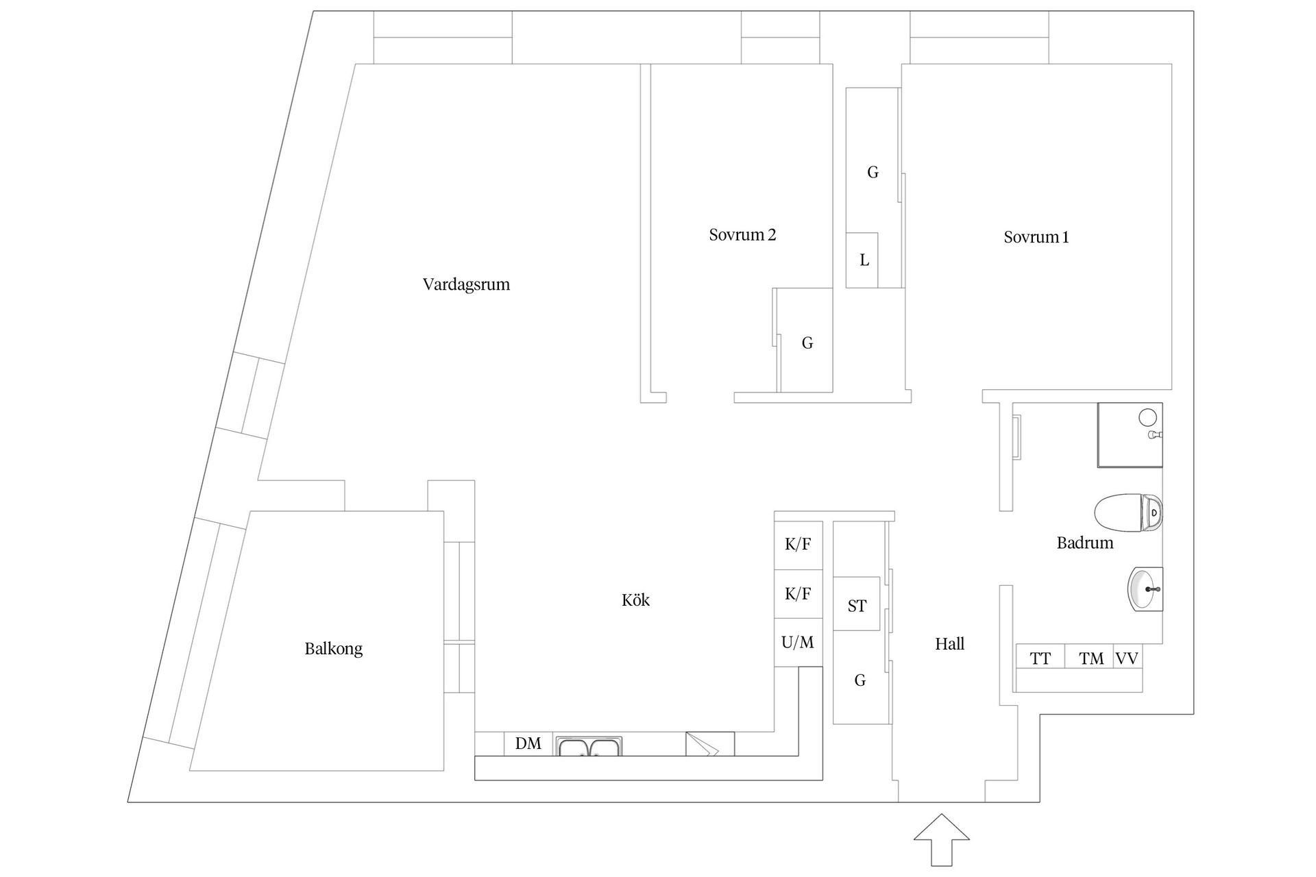 Bostadsrätt, Bratteråsgatan 40, Eriksberg, Göteborg