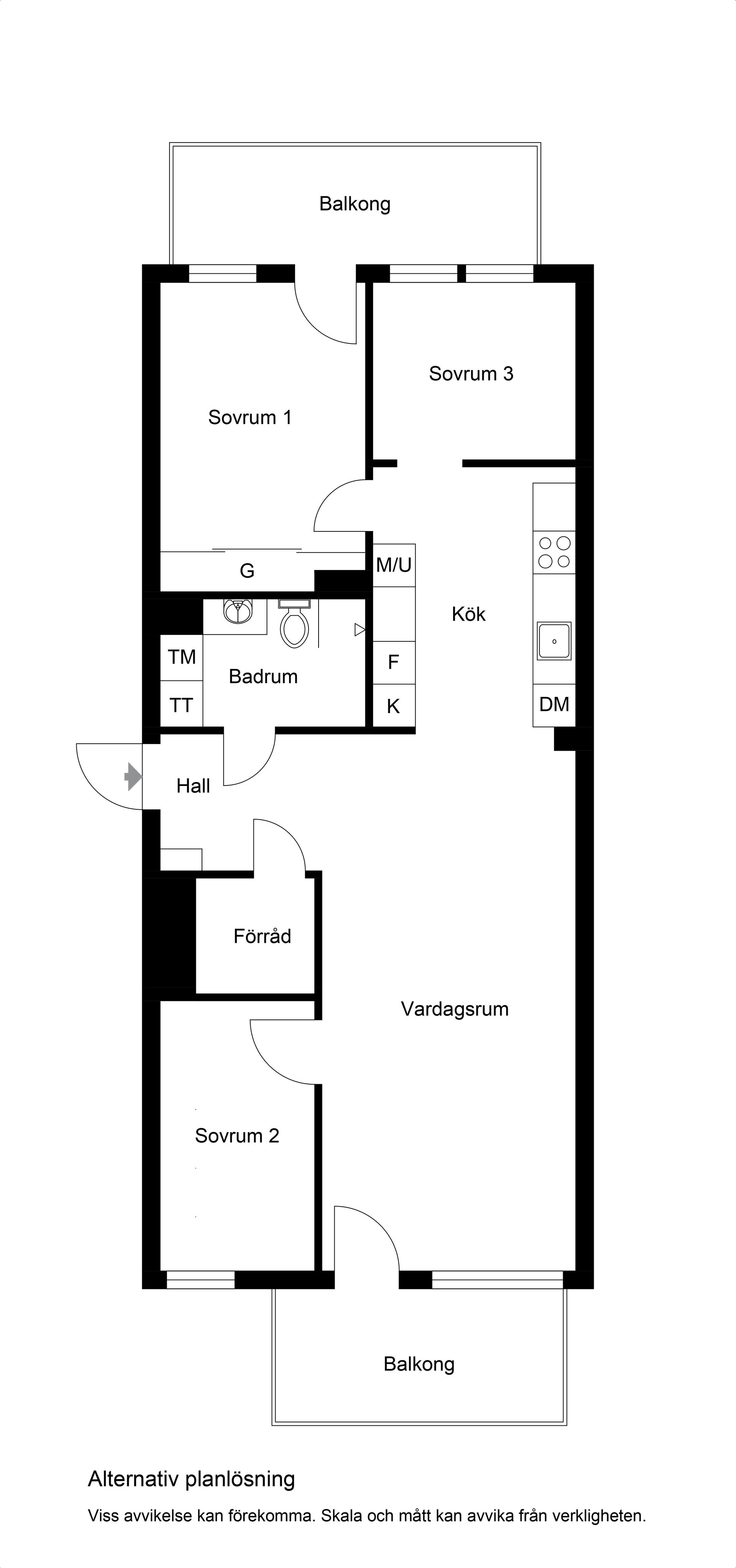 Bostadsrätt, Kratsbodavägen 46C, Mariehäll, Stockholm