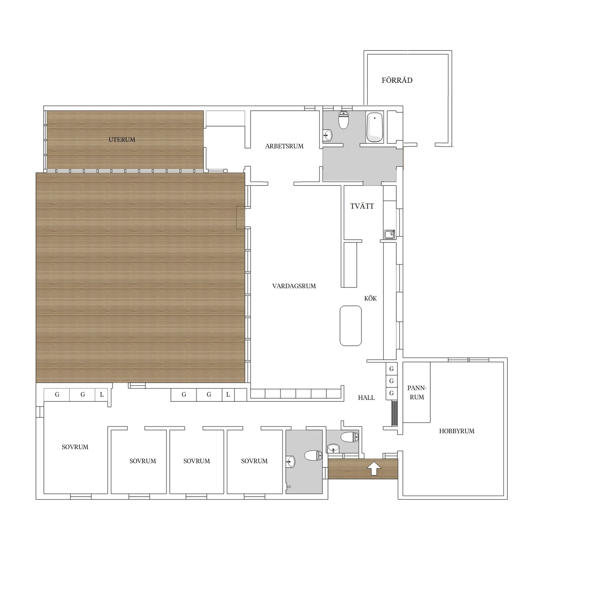 Villa, Slånvägen 3A, Vårdsätra, Uppsala