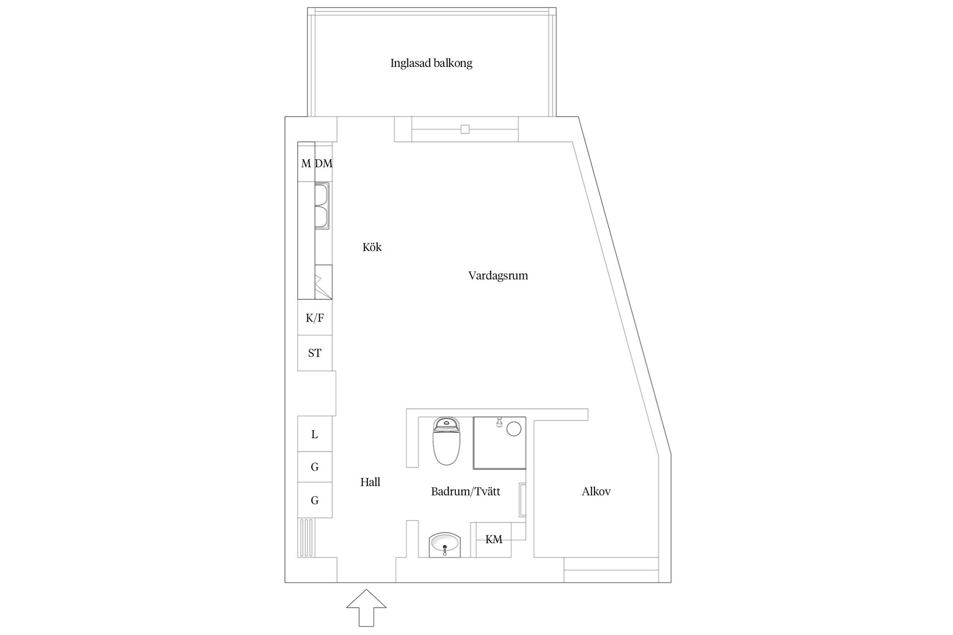 Bostadsrätt, Dockplatsen 5, Malmö