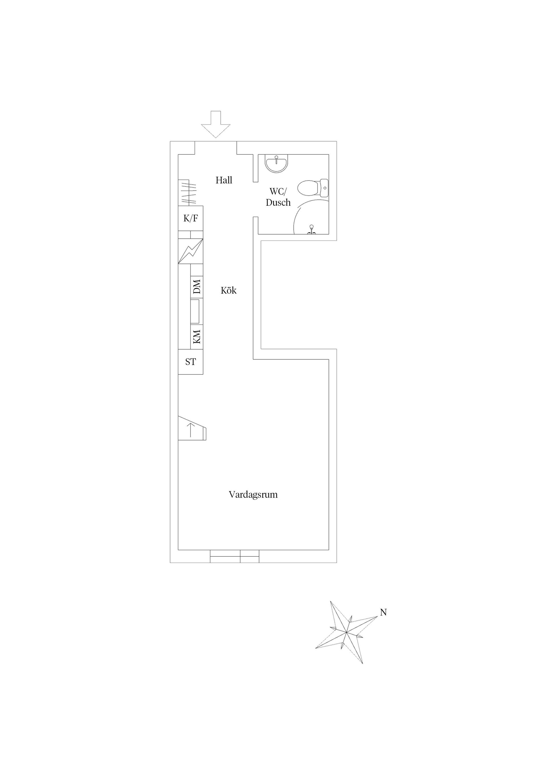 Bostadsrätt, Arkitekturgränd 11B, Vallastaden, Linköping