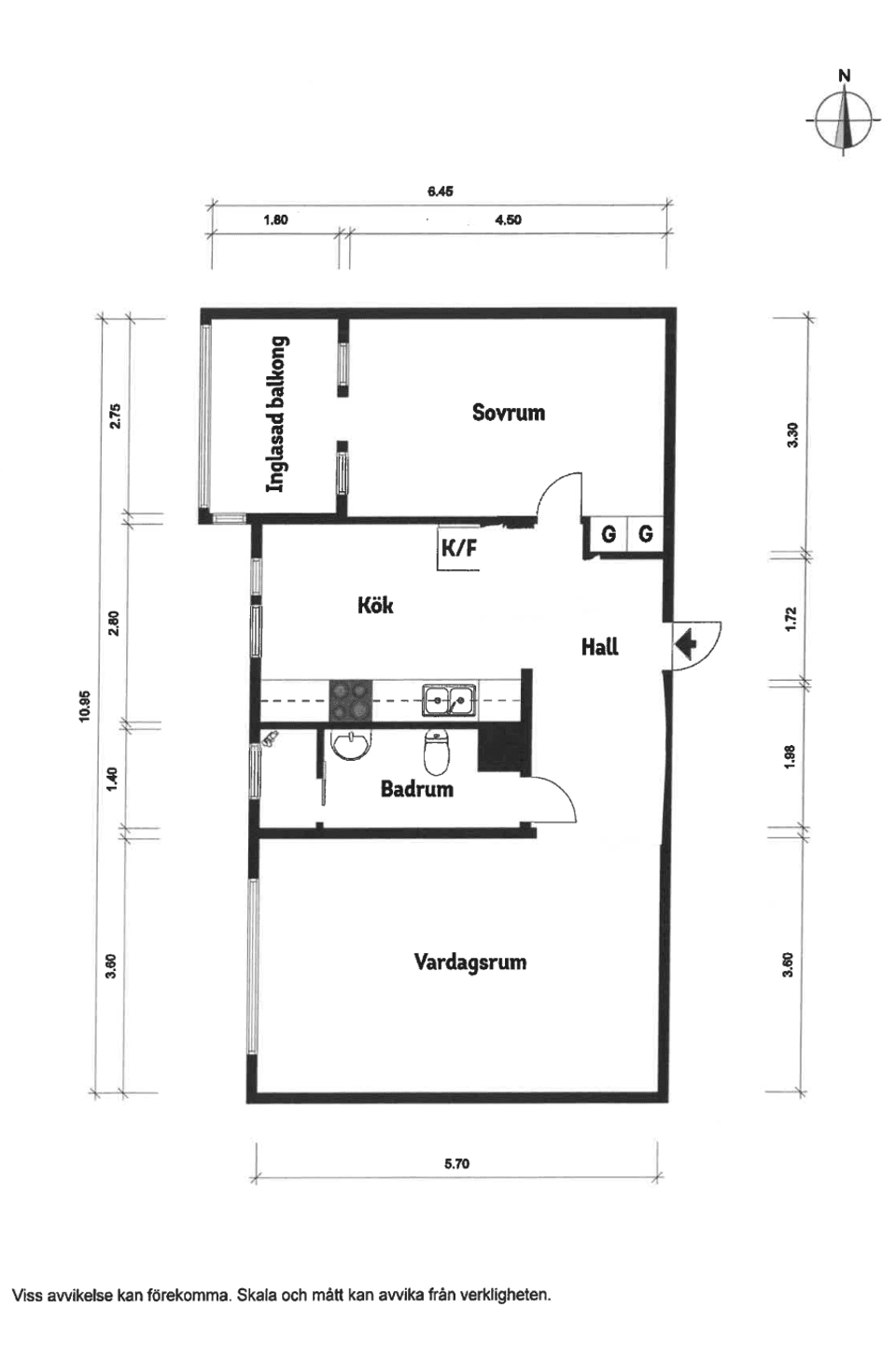 Bostadsrätt, Enoch thulins väg 30A, Landskrona