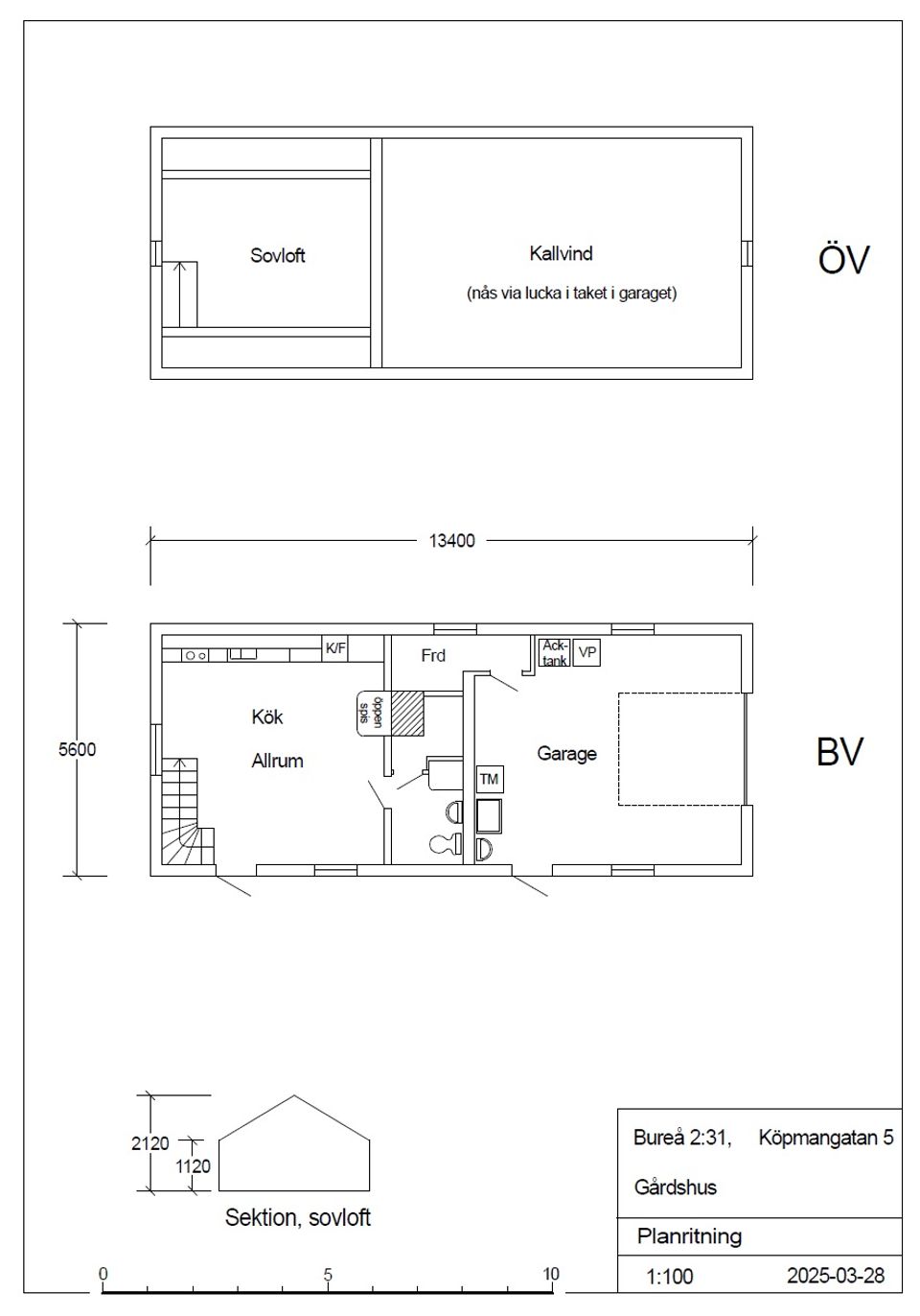 Villa, Köpmangatan 5, Bureå, Skellefteå