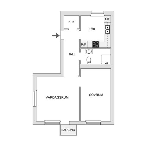 Bostadsrätt, Vitemöllegatan 7C, Nobeltorget/Annelund, Malmö