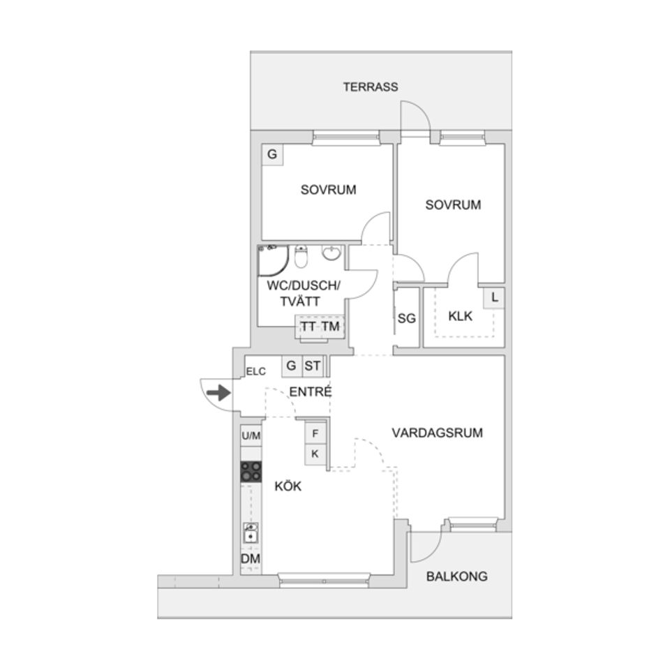 Bostadsrätt, Frida Hjertbergs Gata 2, Johanneberg, Göteborg
