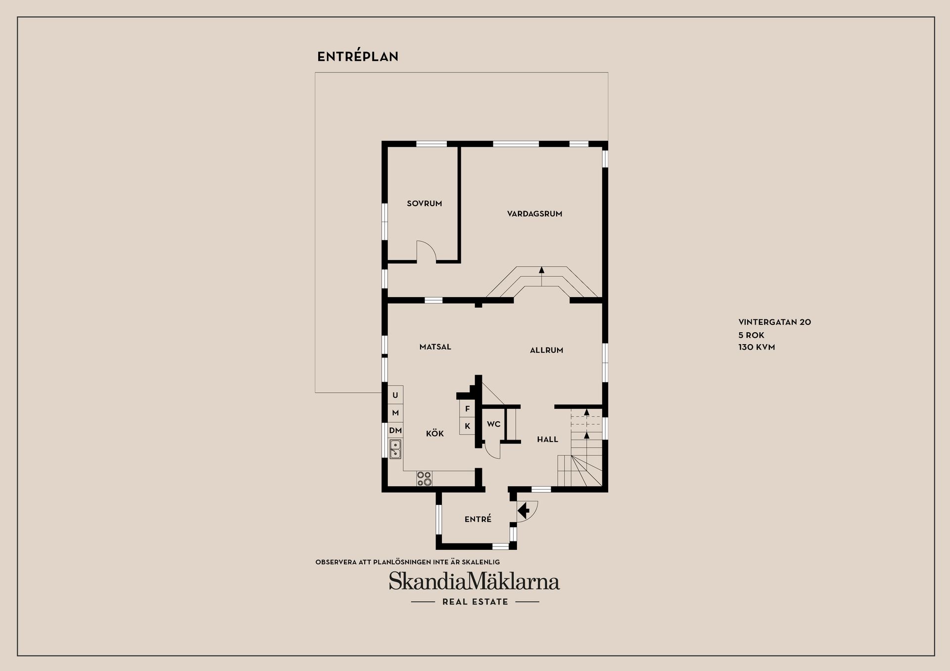 Villa, Vintergatan 20, Tullen, Borås