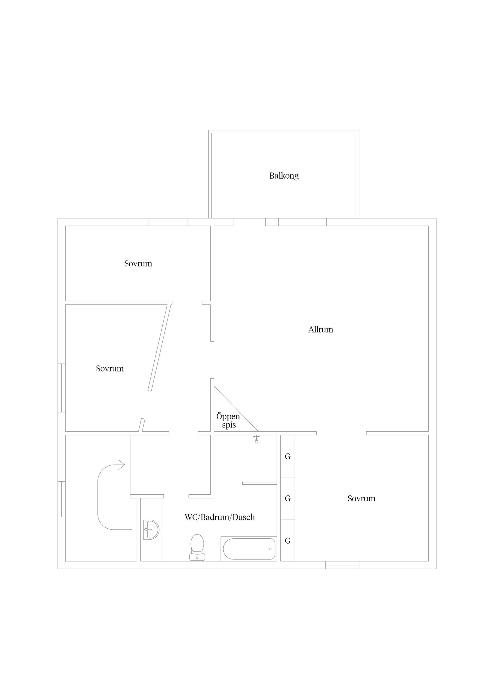 Villa, Bergtoppsgatan 4, Fagervik, Timrå