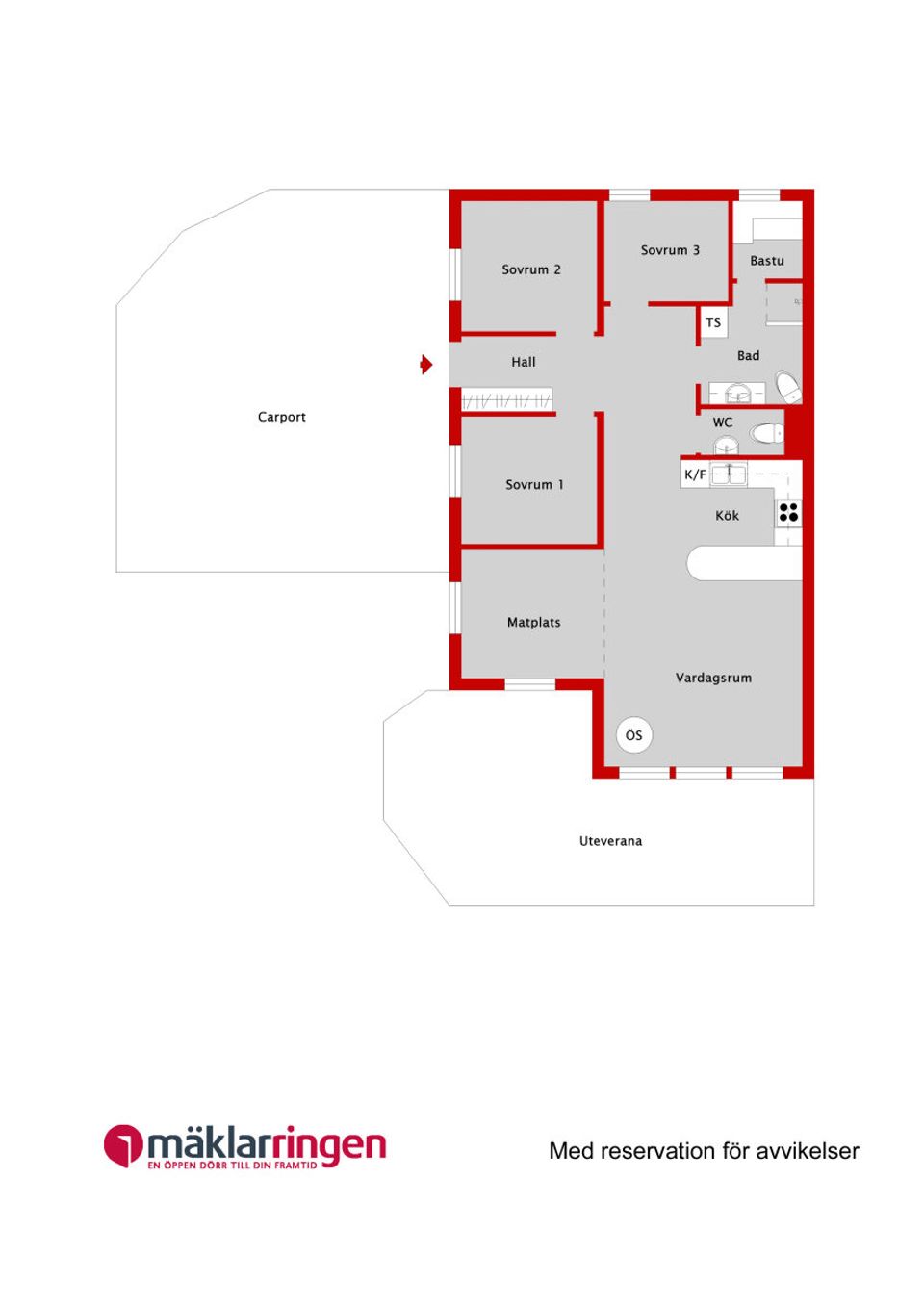 Bostadsrätt, Fritidshus, Gustavs väg 6C, Hemavan/Birke, Storuman