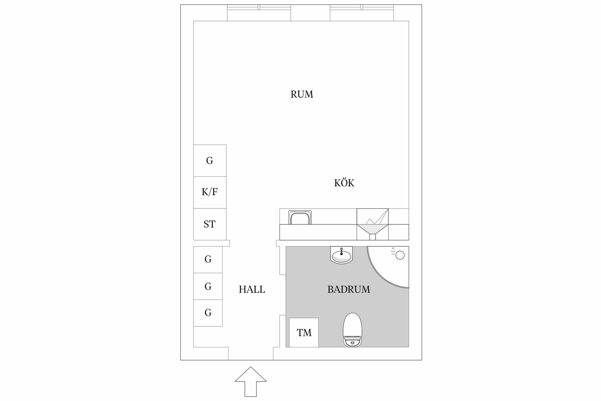 Bostadsrätt, Storgatan 49B, Centralt, Östersund
