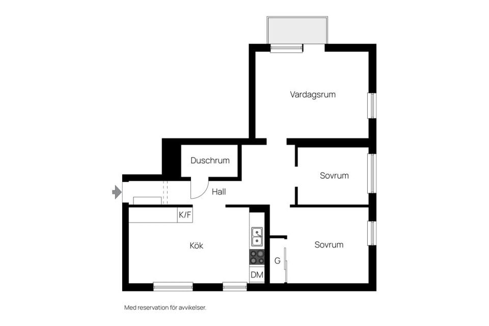 Bostadsrätt, Tullportsgatan 9, Centrum, Härnösand