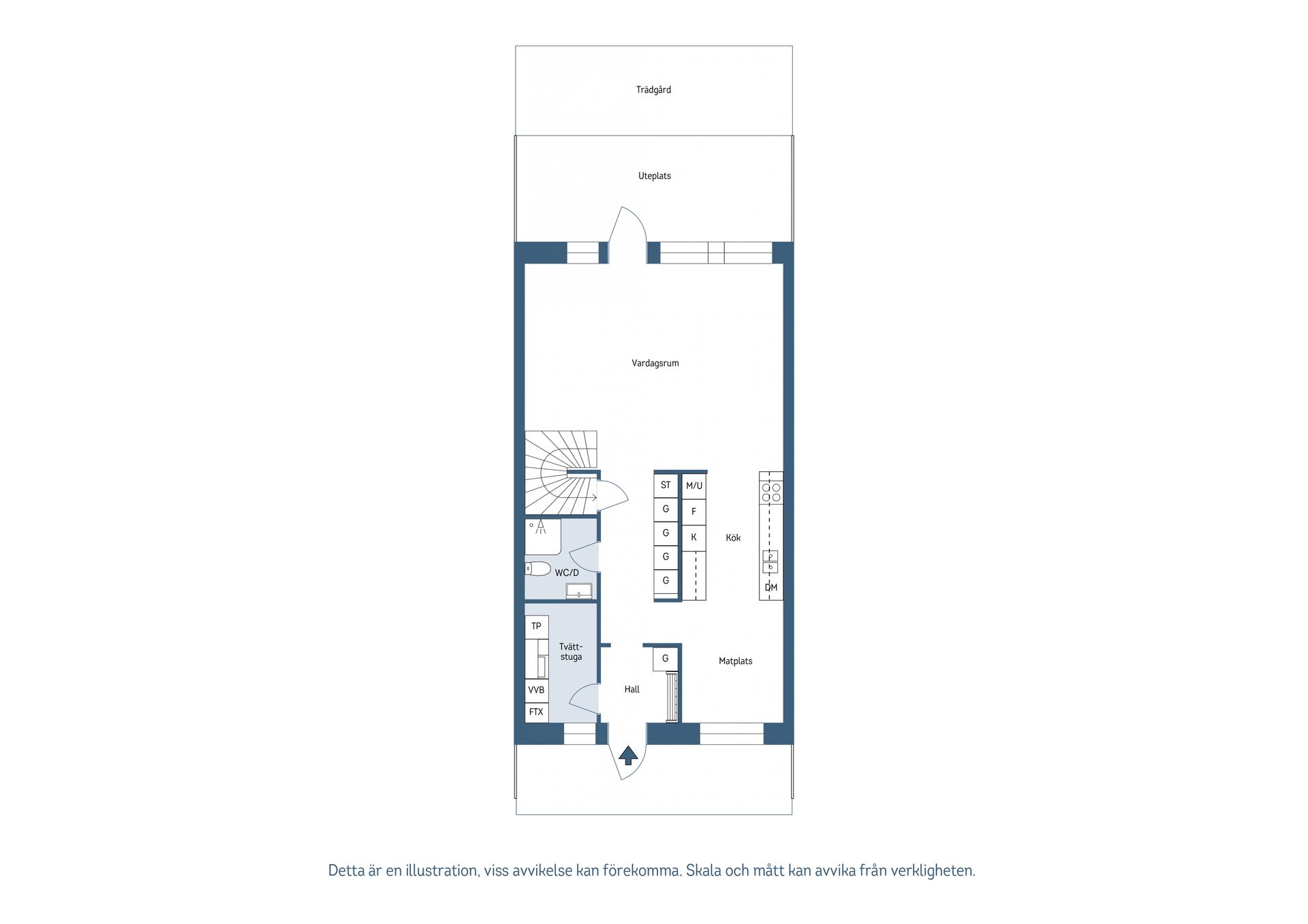 Villa, Radhus, Lassagårdsgatan 134, Trädgårdsstaden, Skövde