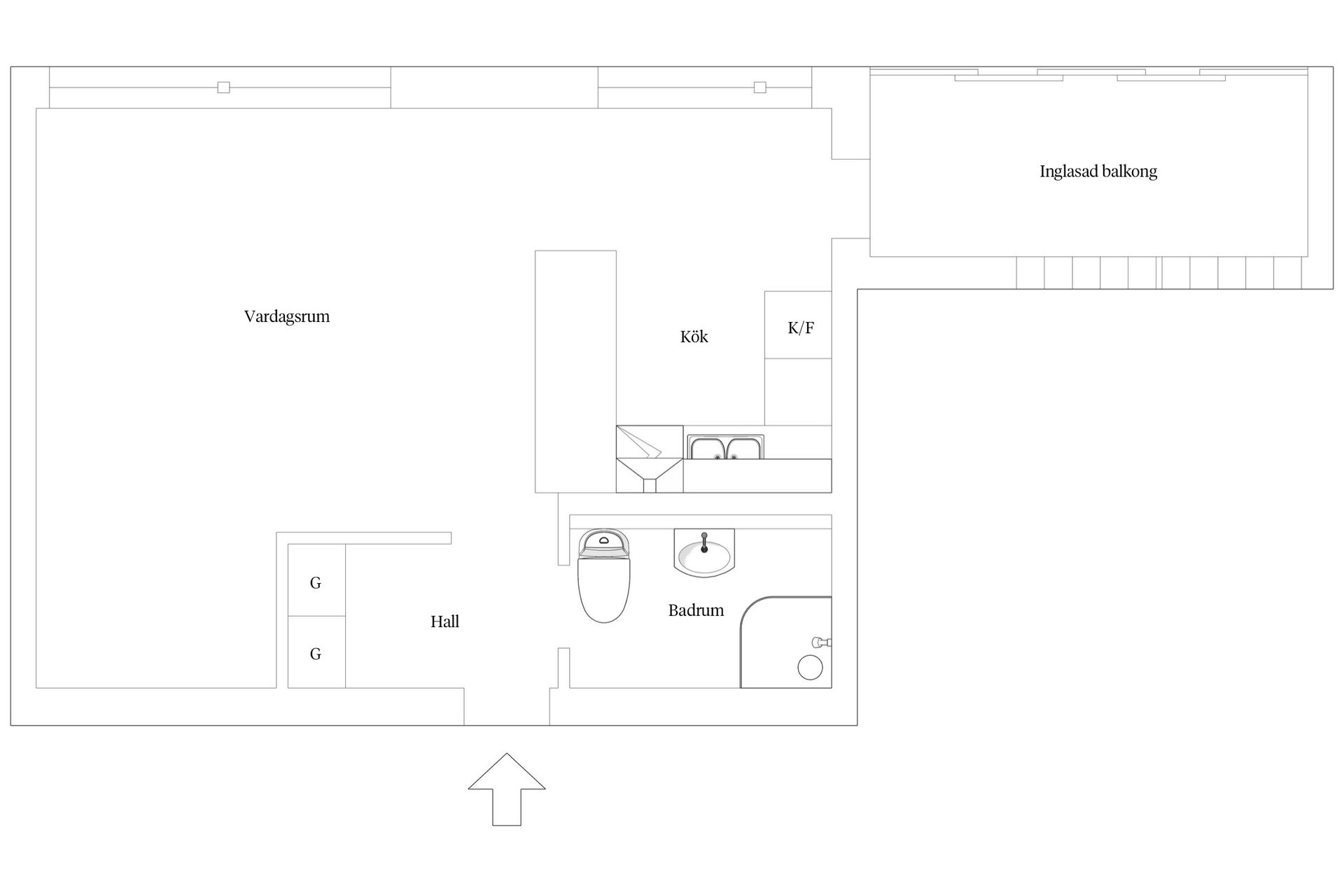 Bostadsrätt, Marklandsgatan 67, Högsbo, Göteborg
