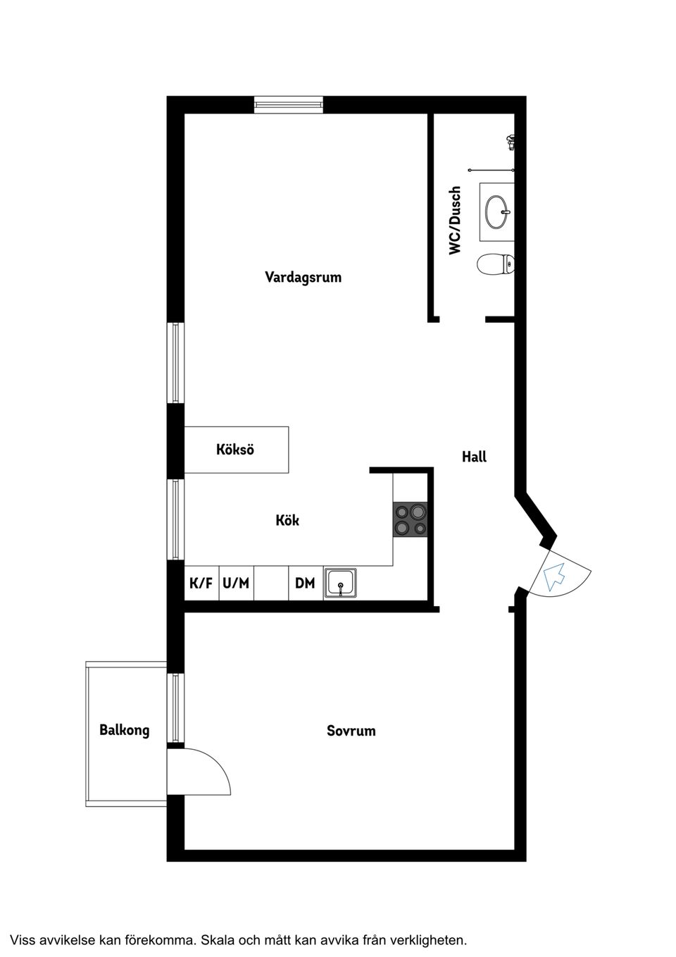 Bostadsrätt, Östra Bergsgatan 6A, Tranås