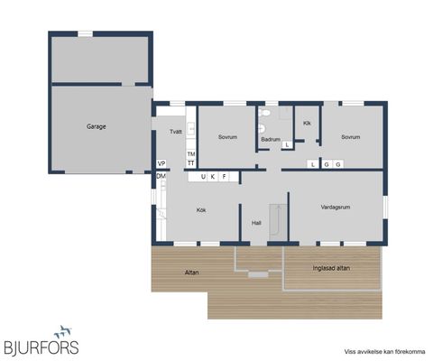 Villa, Balettgatan 2, Falkträsket, Skellefteå