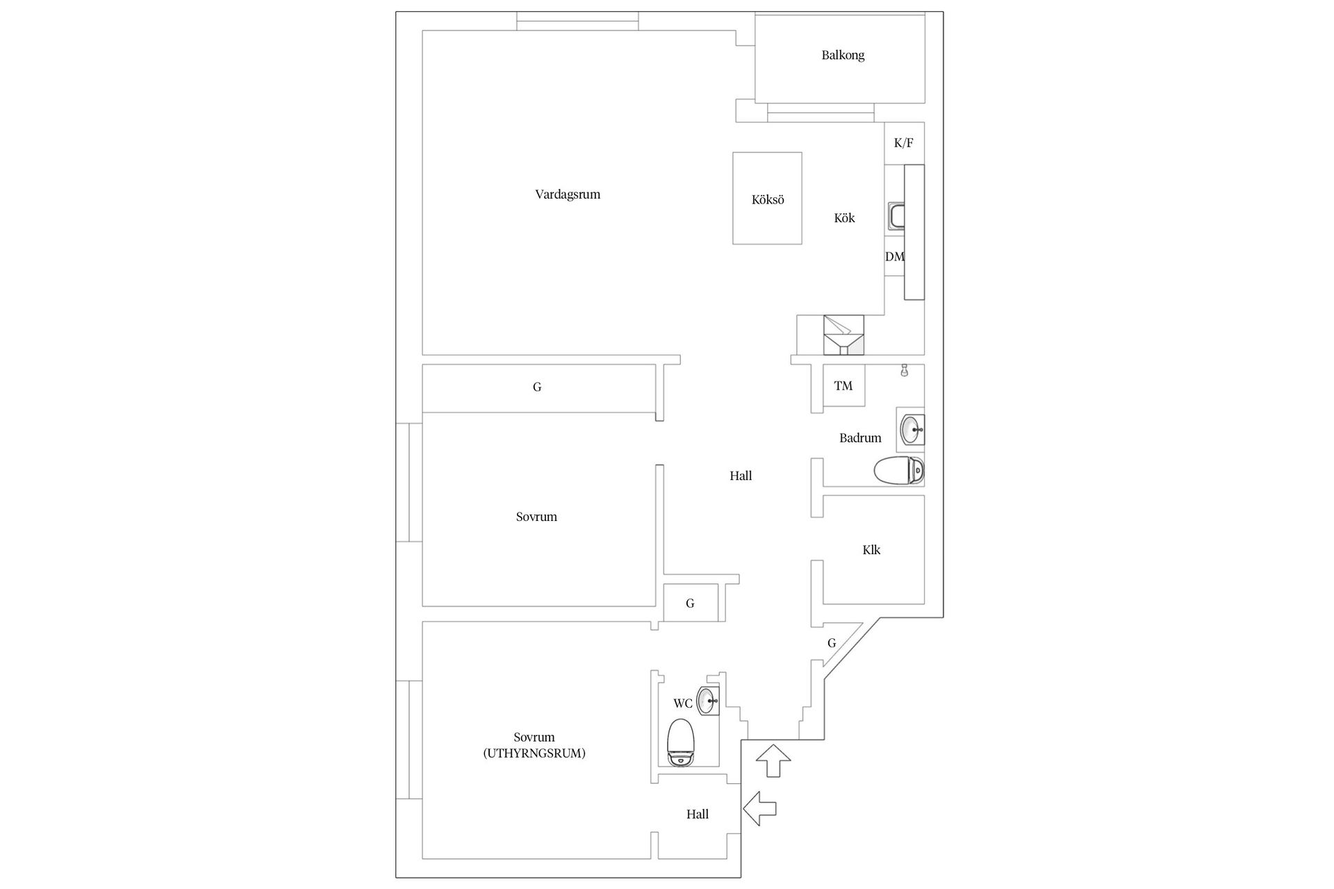 Bostadsrätt, Högnäsvägen 1, Näset, Lidingö