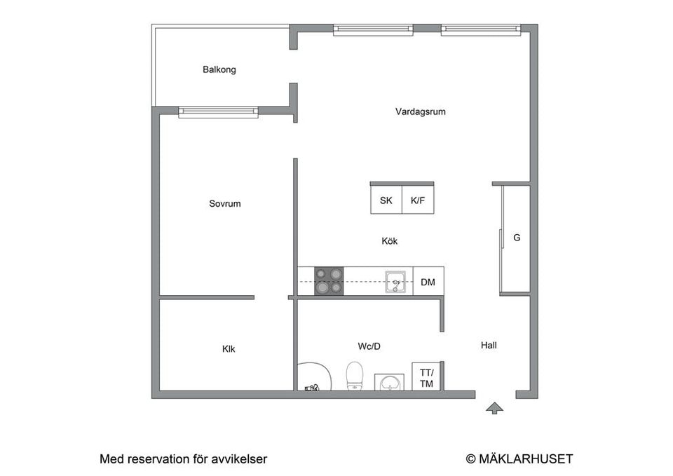 Bostadsrätt, Oxenstiernas Allé 12, Ursvik, Sundbyberg