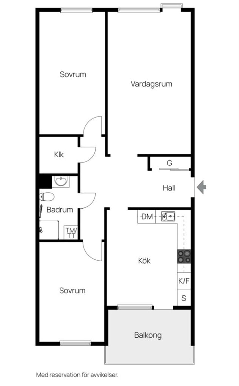 Bostadsrätt, Tranemansgatan 32, Eneborg, Helsingborg