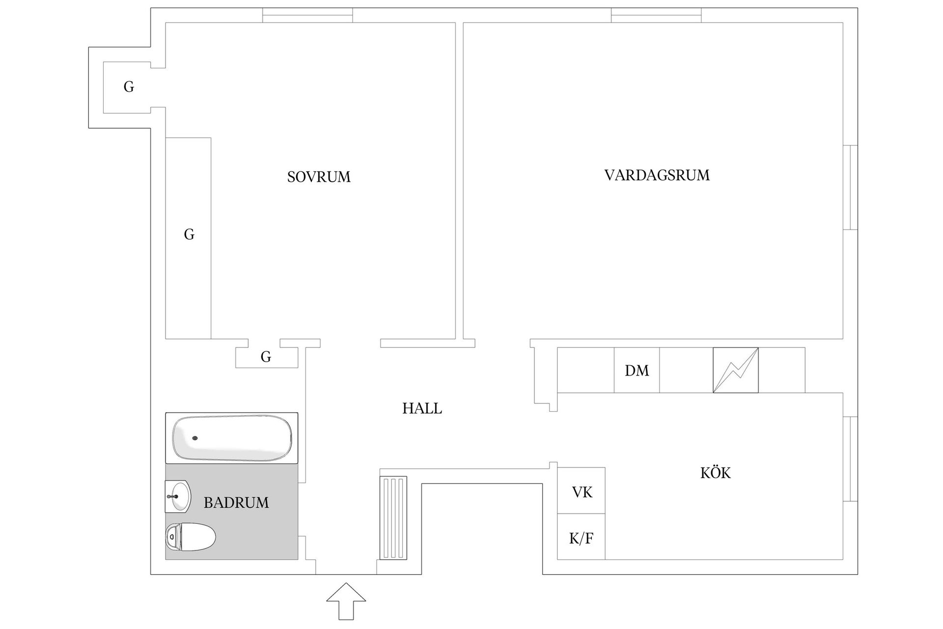Bostadsrätt, Västerledstorget 4, Bromma - Äppelviken, Stockholm
