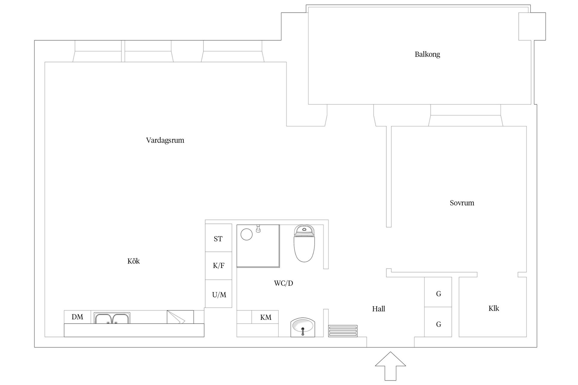 Bostadsrätt, Långströmsgatan 5B, Centrala Hisingen, Göteborg