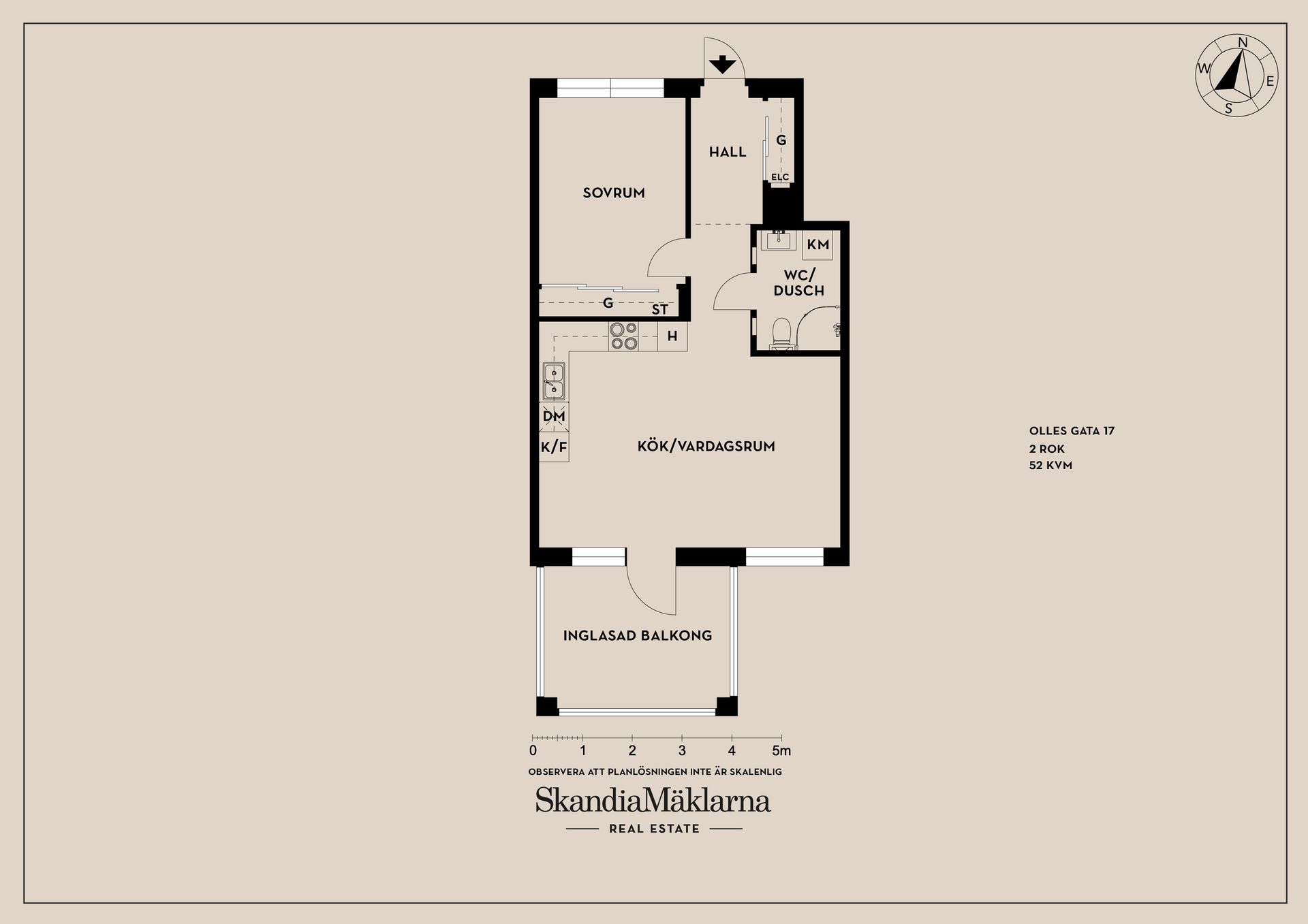 Bostadsrätt, Olles gata 17, Nordtag, Kungälv