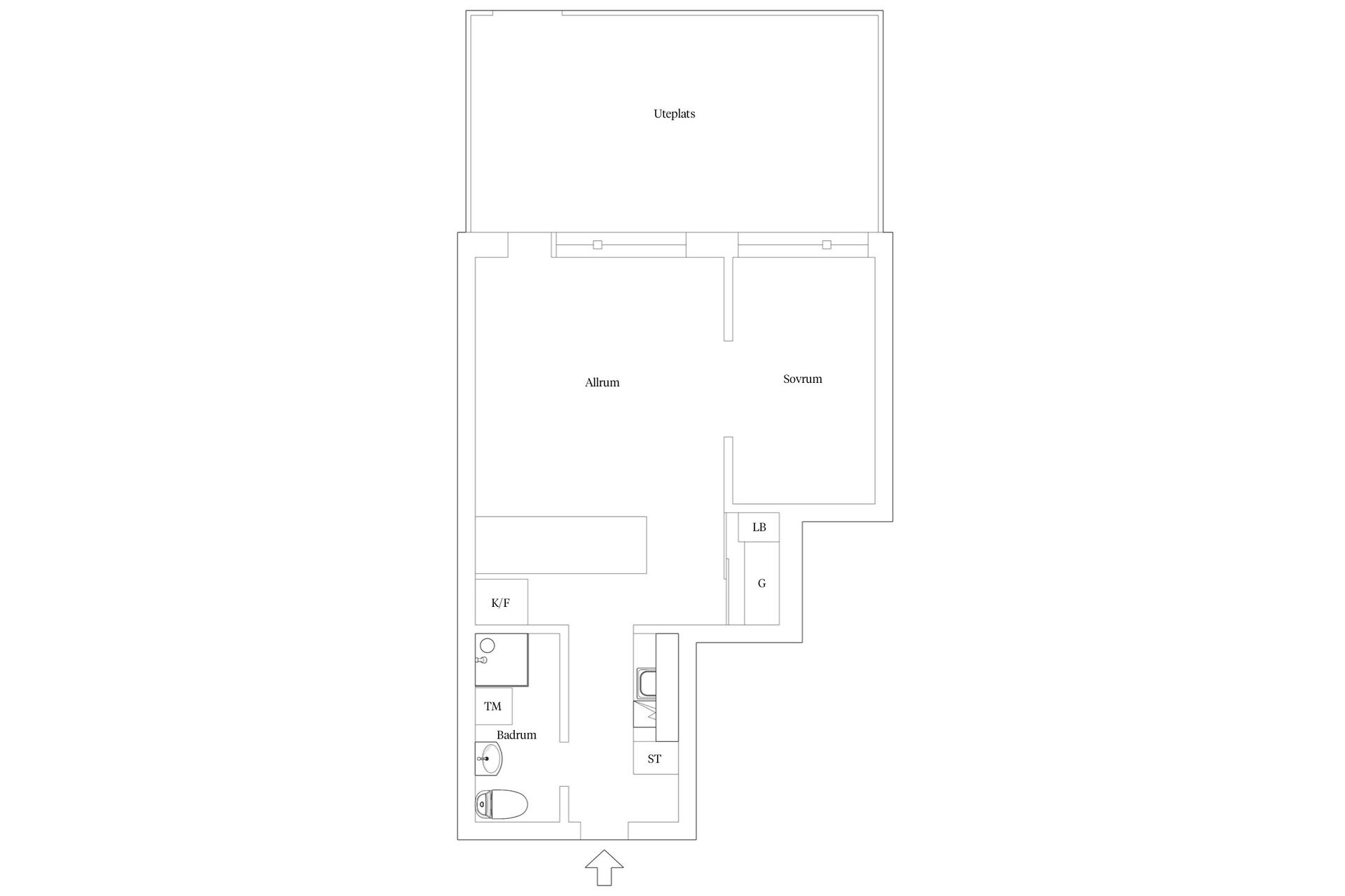 Bostadsrätt, Skjutbanegatan 17E, Haga, Västerås