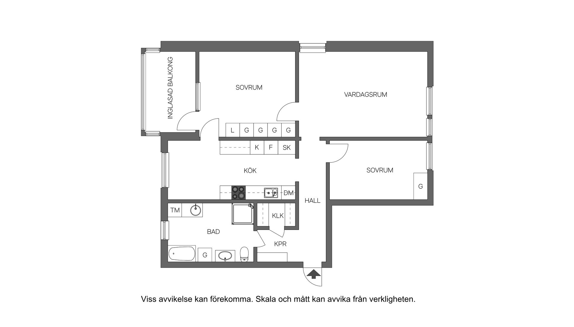 Bostadsrätt, Mariehemsvägen 31G, Mariehem, Umeå