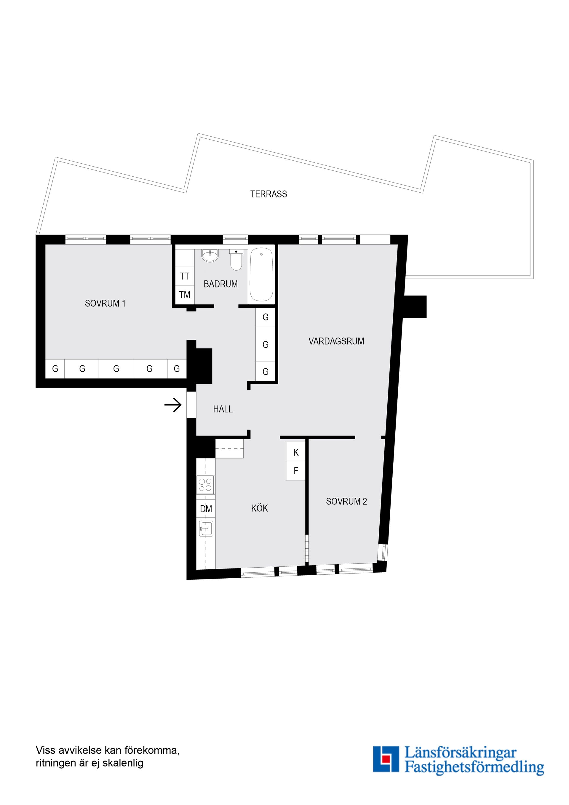Bostadsrätt, Babordsgatan 12, Hammarby Sjöstad, Stockholm