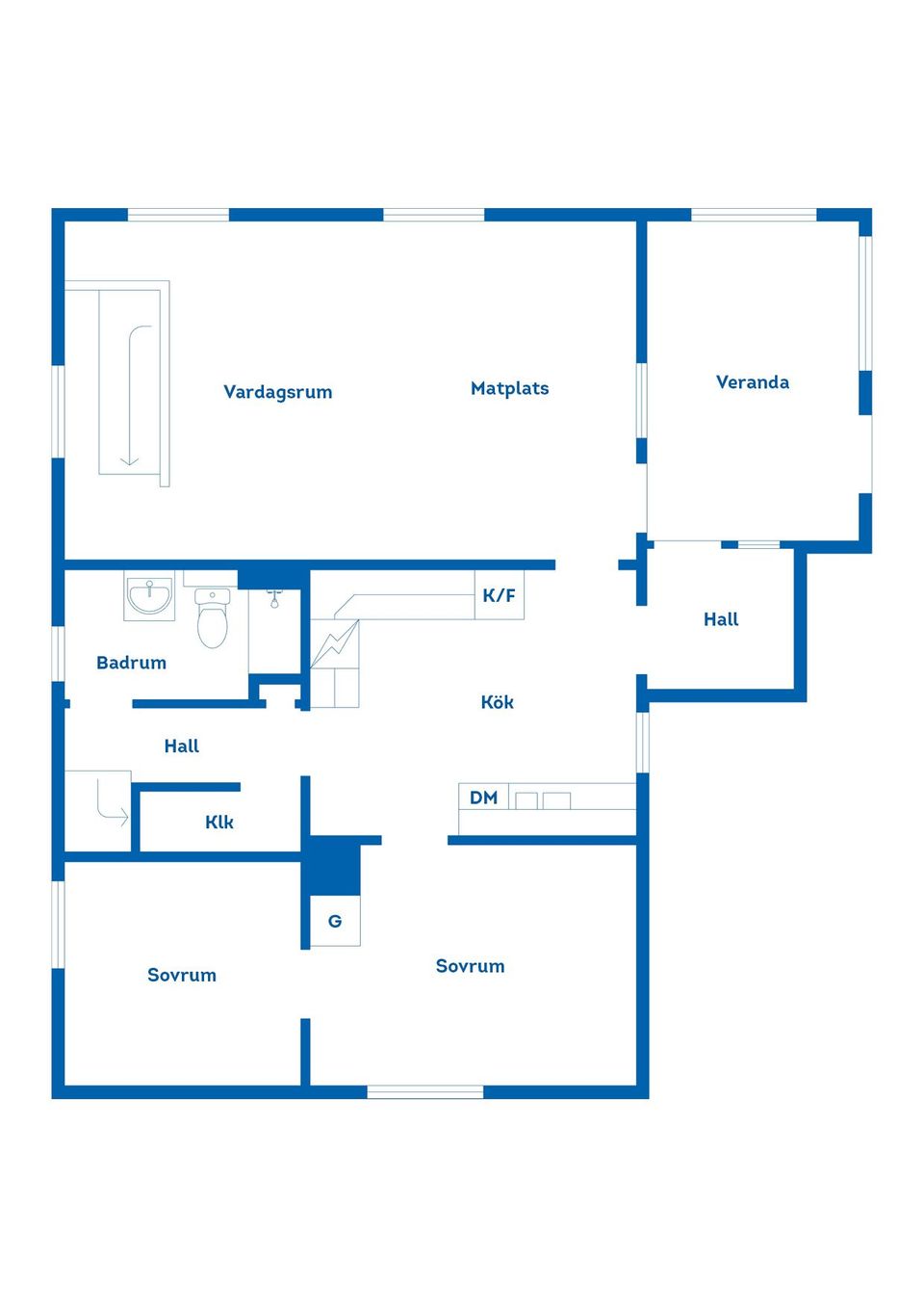 Villa, Hanåsvägen 44, Sösdala, Hässleholm