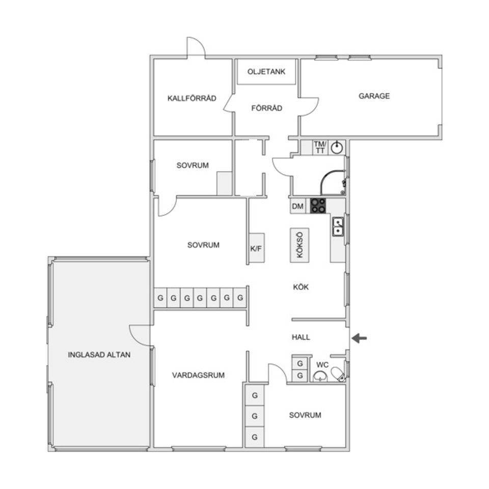 Villa, Plantvägen 15, Sundsvall