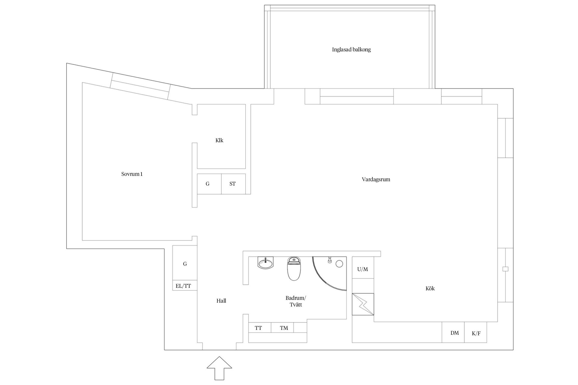Bostadsrätt, Monsungatan 77, Eriksberg, Göteborg