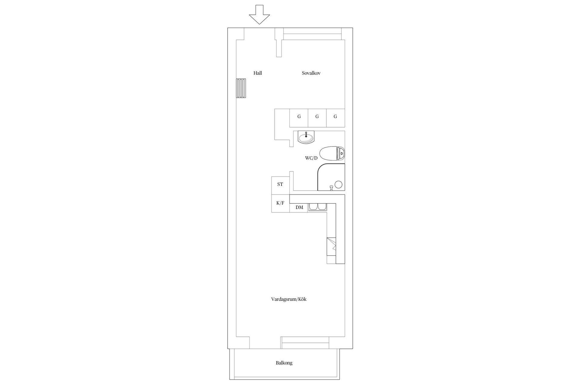 Bostadsrätt, Kallströmsväg 33, lgh 1104, Åre By, Åre