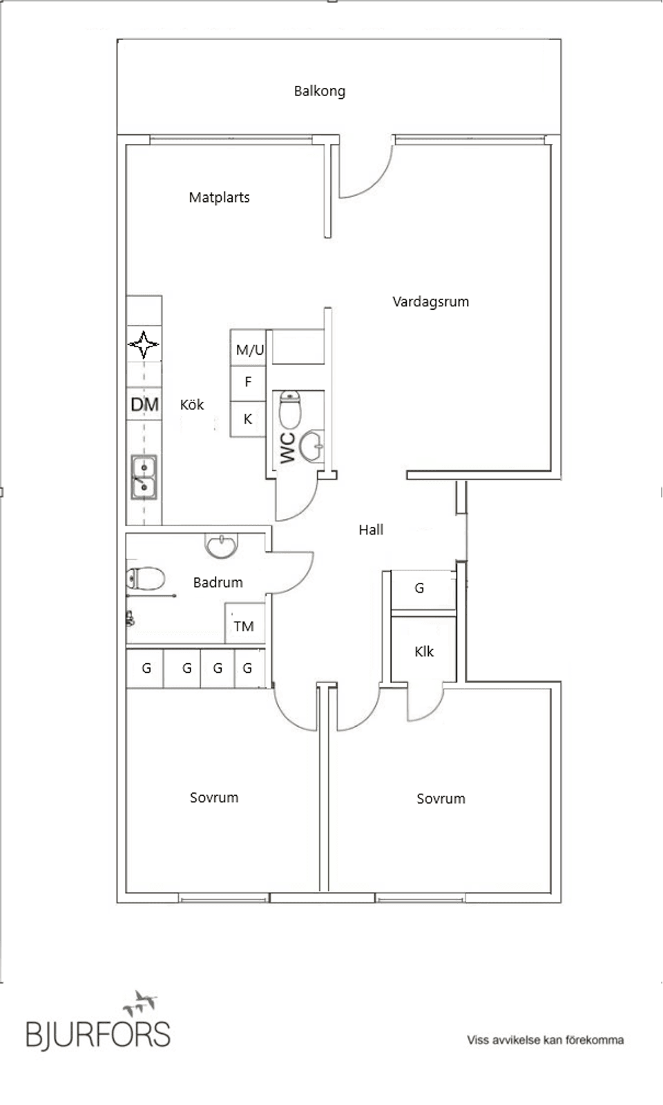 Bostadsrätt, Myntgatan 49, Moröhöjden, Skellefteå