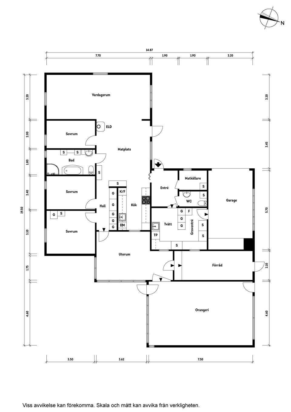 Villa, Ekerödsvägen 173, Munka-Ljungby, Ängelholm