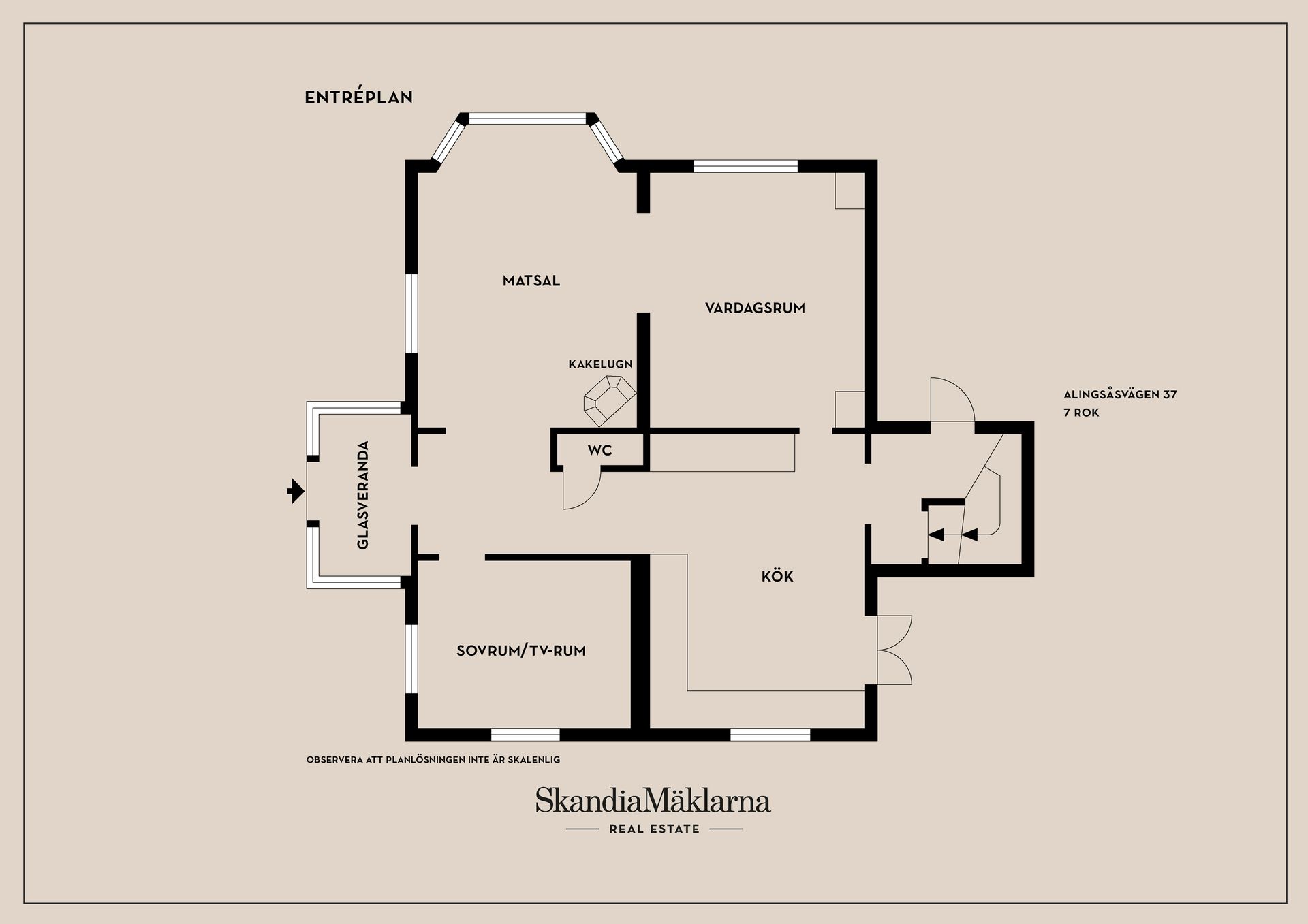 Villa, Alingsåsvägen 37, Borås