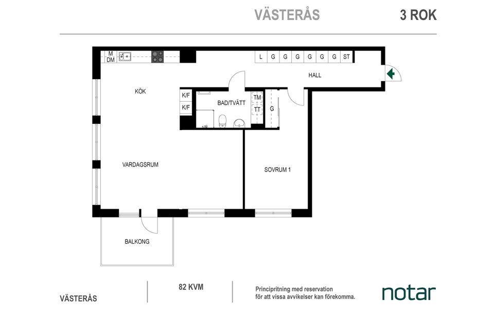 Bostadsrätt, Sjöjungfrugatan 2, Öster Mälarstrand, Västerås