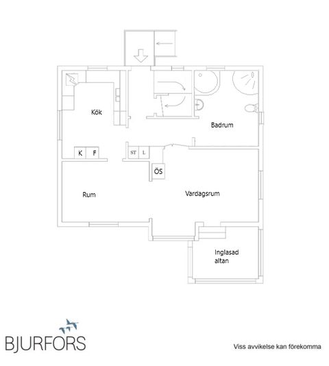 Villa, Sandgärdsvägen 1, Ursviken, Skellefteå