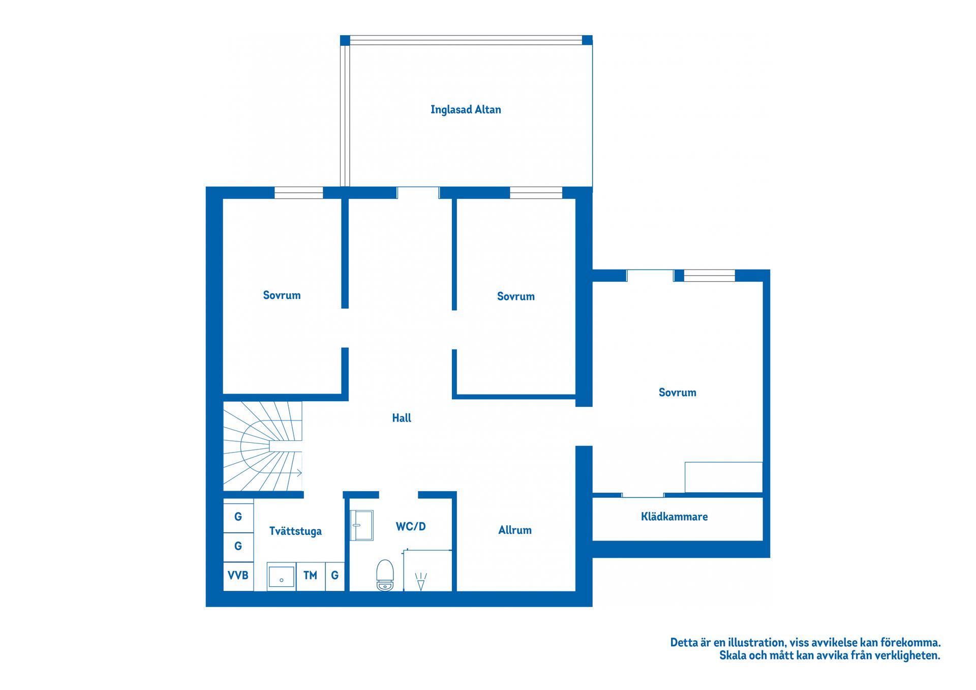 Villa, Radhus, Hjortstigen 13, Katrineholm Värmbol, Katrineholm