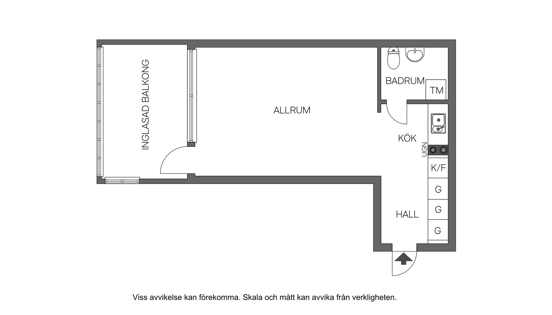 Bostadsrätt, Skjutbanegatan 5 A, Norra Haga, Västerås