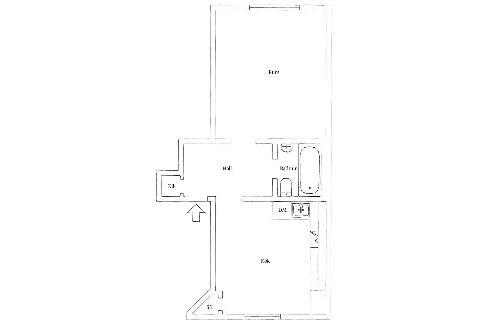 Bostadsrätt, Paradisgatan 25 H, Gamla Masthugget, Göteborg